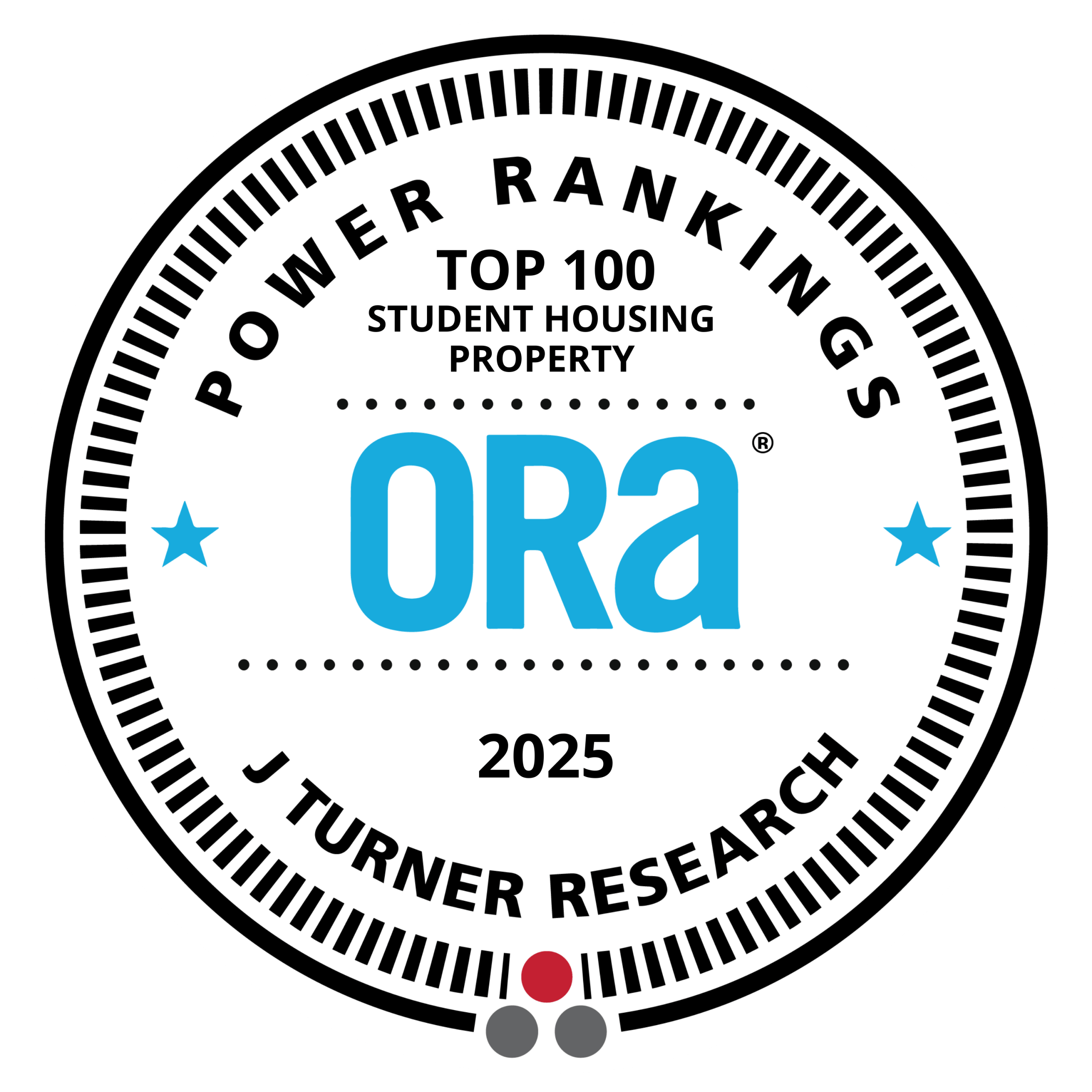 ORA Top 100 Student Communities Badge